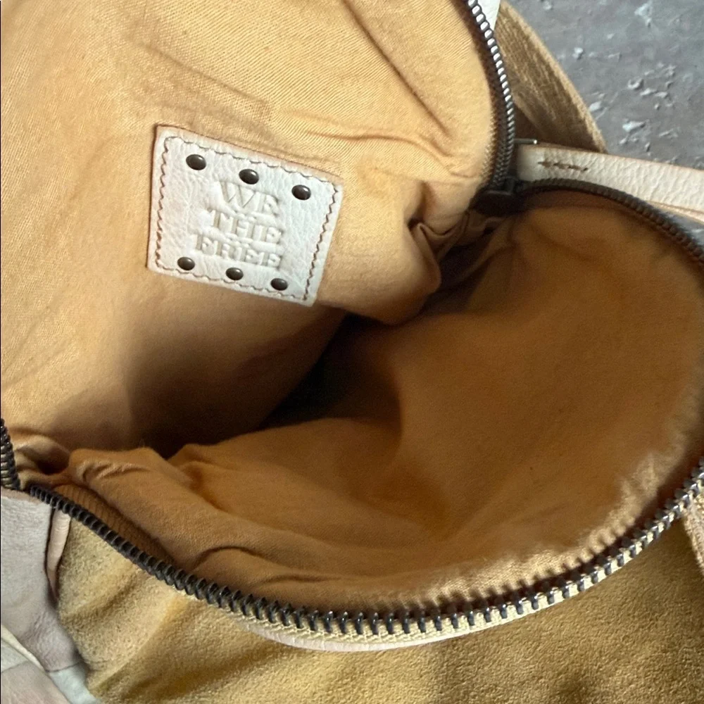 We The Free Tan Soft Leather - Sling Bag Backpack - Excellent Condition